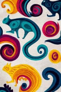 Symbolique du chat alebrje dans la culture Zapotèque 