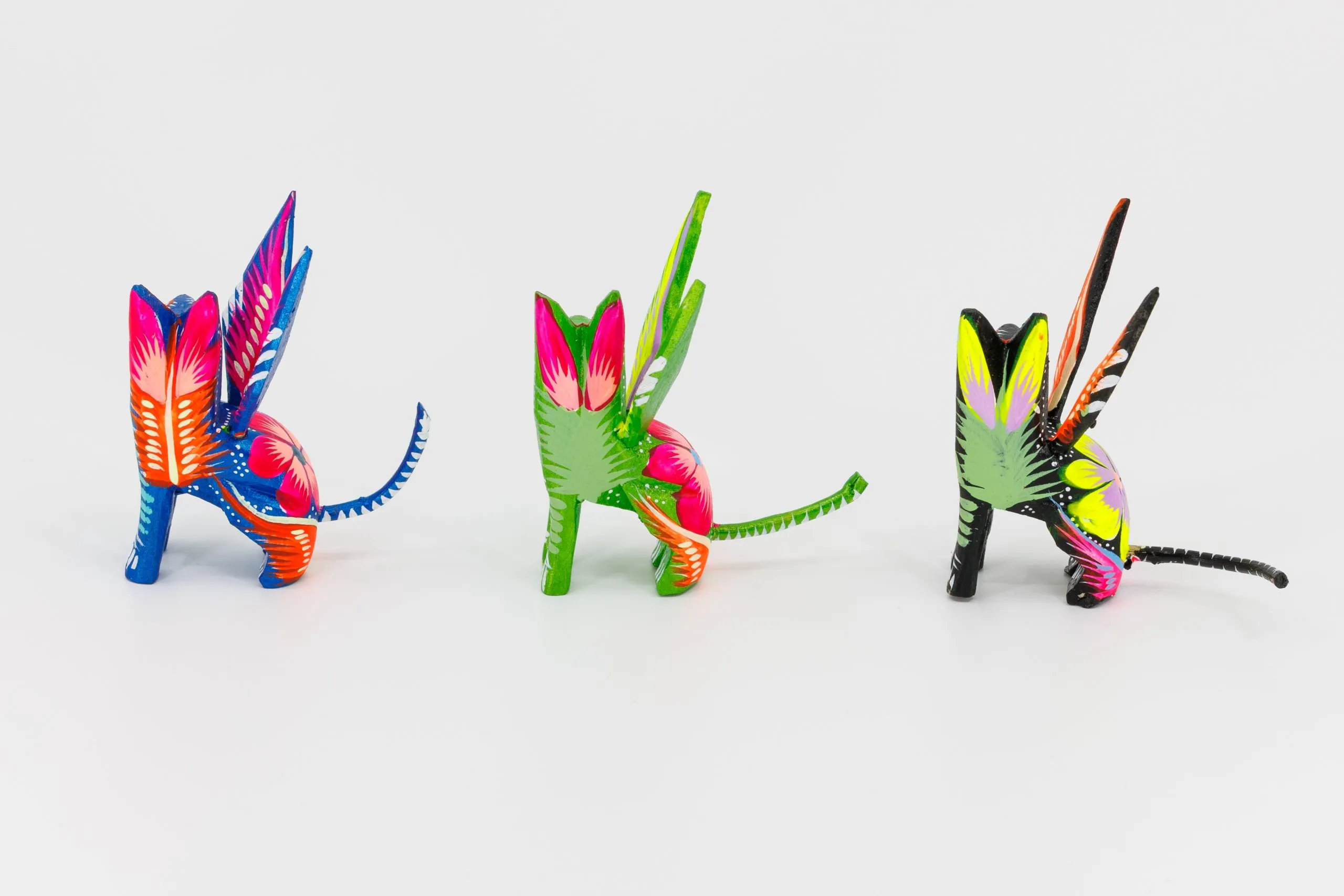 Lot de 3 chats ailés – Image 4