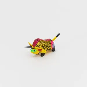 alebrije petit taureau jaune