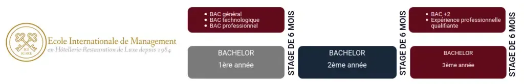 Formation hôtellerie de luxe :programme bachelor iCARE
