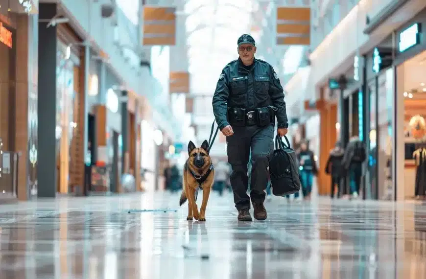 agent cynophile de sécurité