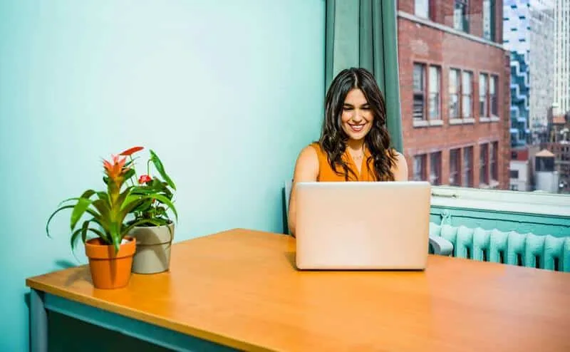 travailler dans un espace coworking